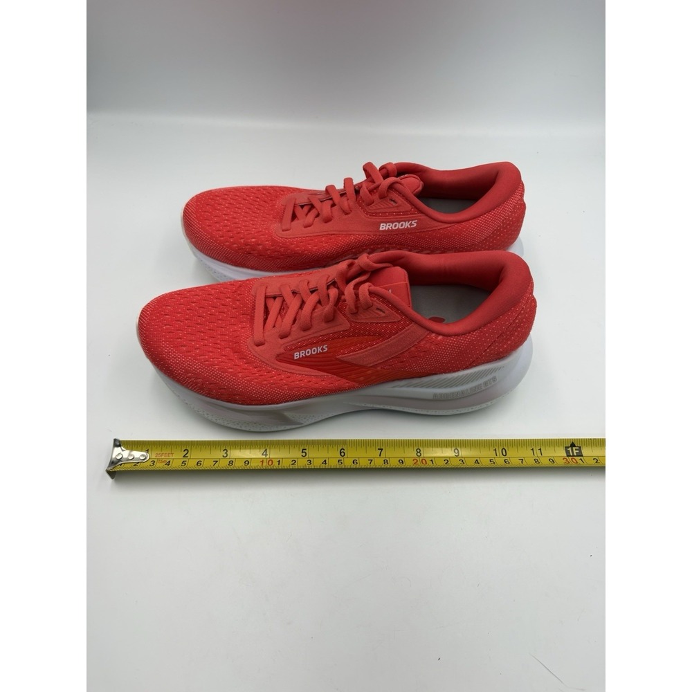 Brooks Adrenaline GTS 24 Women's Running Sneakers Mesh Lace-Up Red/White 120426 - Picture 4 of 10